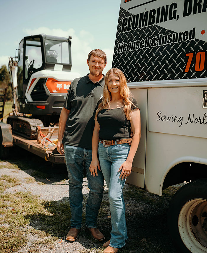Morgal Plumbing Industries LLC crew ready for plumbing service